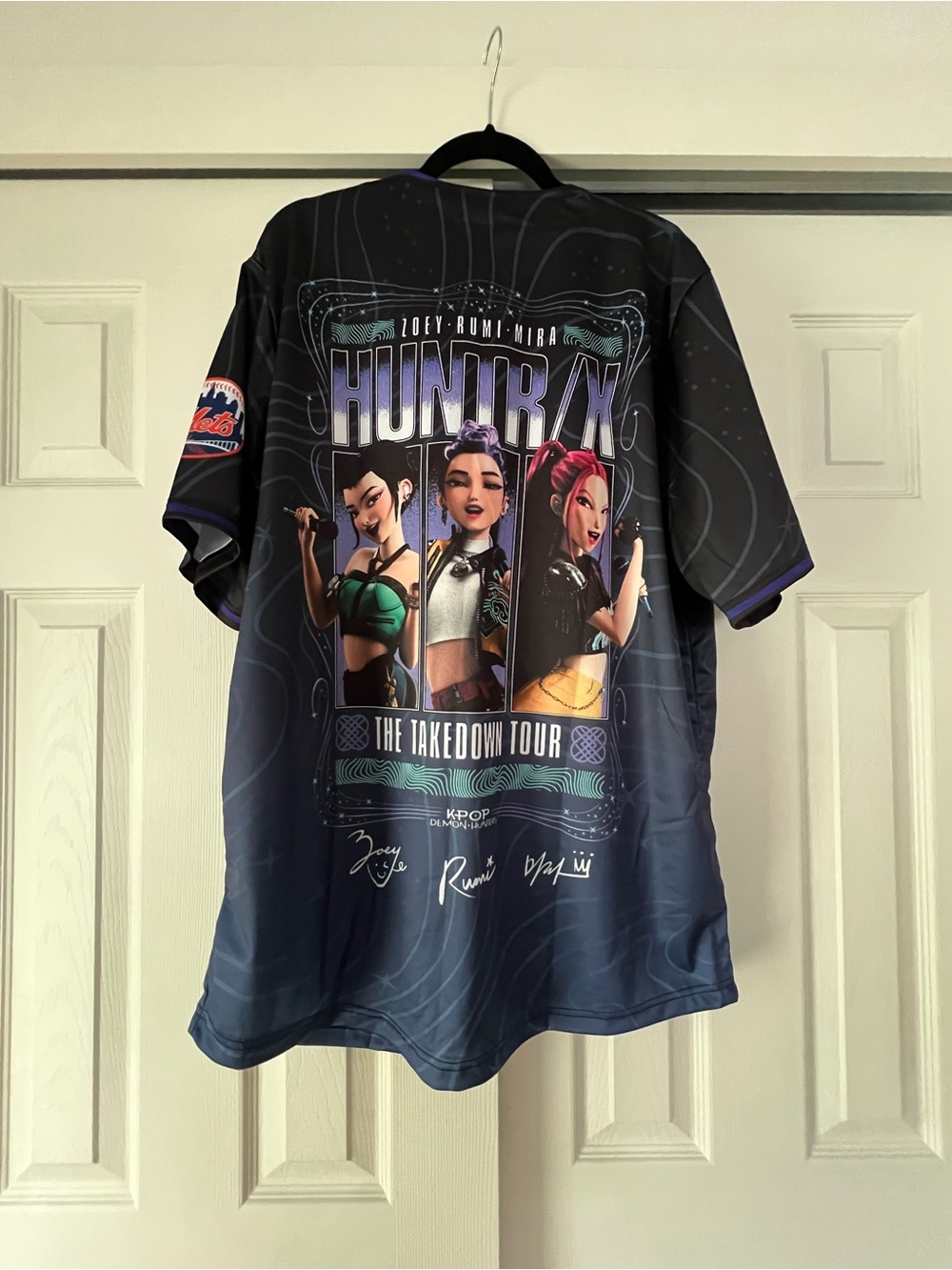'The Takedown Tour' Black Graphic Jersey
